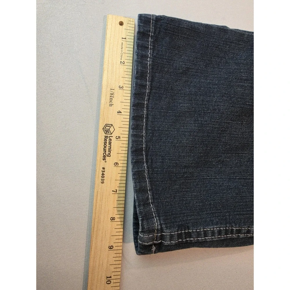 Levis 559 Mens Relaxed Straight Leg Blue Denim Jeans Size 42x32 Pants Stretch